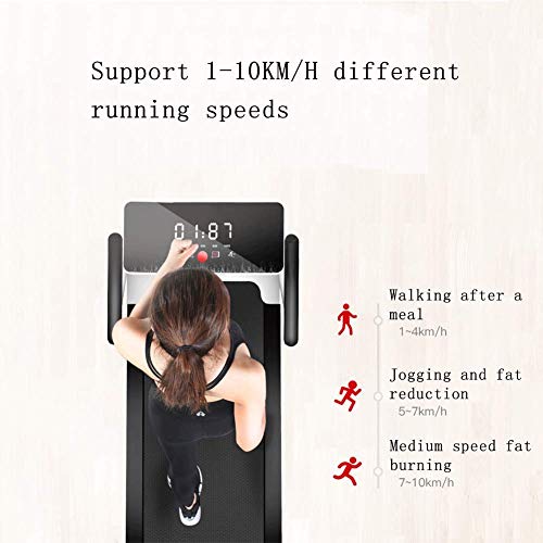 Image of Folding Treadmill Electric Motorized Power Fitness Running Machine with LED Display