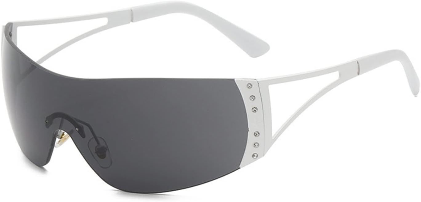 Luxury Y2K Sunglasses Women Designer New Punk Sports Sun Glasses Men Goggle Shades UV400 Fashion Eyewear 5586