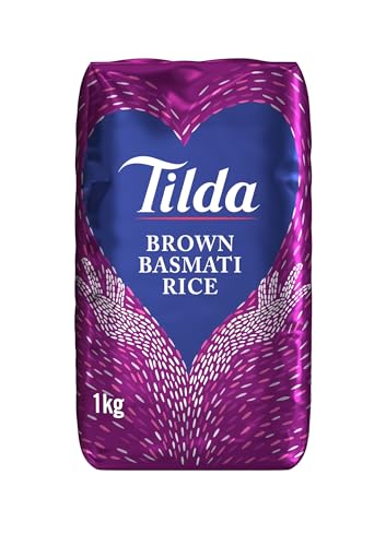 Tilda Wholegrain Brown Basmati Rice, 1000 grams