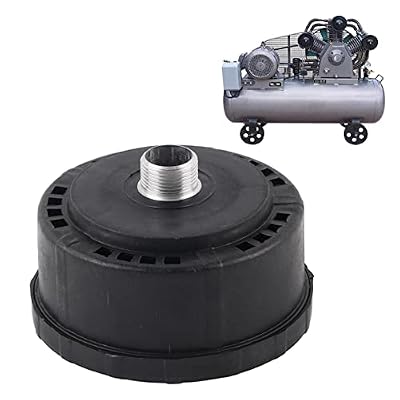FLEXMAN Air Compressor Silencer Filter, 3/4 25mm Thread Air Compressor Noise Reducer Silencer, Air Compressor Intake Filter Sound Muffler, Air Pump Silencer for Screw Compressor, Piston Compressor