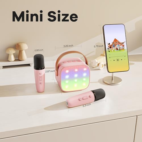 YLL Mini Karaoke Machine for kids and adults