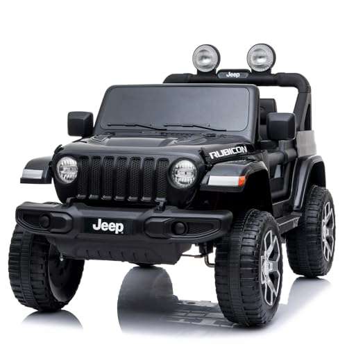 Auto Elettrica Bambini Jeep Wrangler Rubicon 12V 2 Posti con