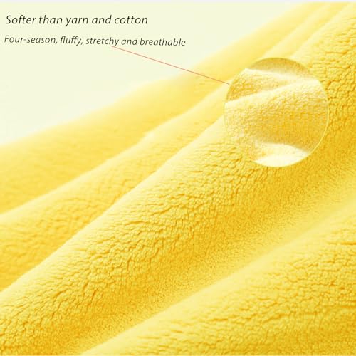 Ifarymes IFA3BAT7LOP05 Toddler Bath Towel Baby Towels With Hood 27.5 Inchx55 Inch Ultra Absorbent Soft Bathrobe Blanket Kids Shower Towel thumb #2
