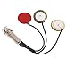 Premium Piezo Microphone 3 Transducer Pickups With End Pin For Kalimba
