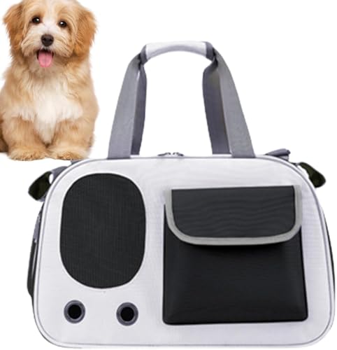 【jieseaban】折りたたみ式キャットキャリア 犬用トラベルバッグ ポータブルペットバッグトート ペットキャリアトート 子犬 小型犬 猫 動物向けI26