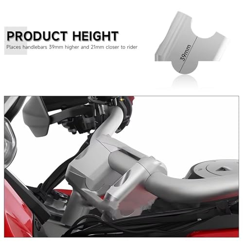 Accessoires guidon réhausseur pour moto Ducati Multistrada V4 S - 6