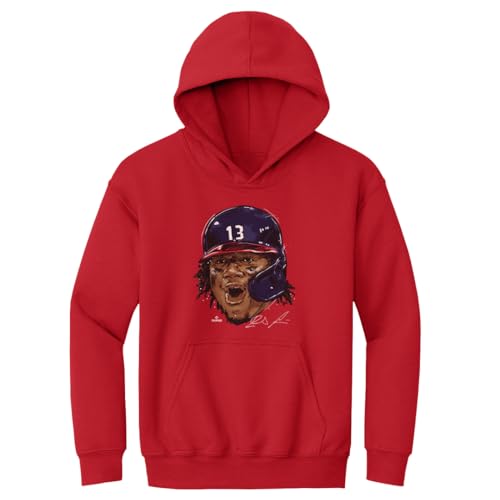 500 LEVEL Ronald Acuna Jr. Kids Hoodie - Ronald Acuna Jr. Scream