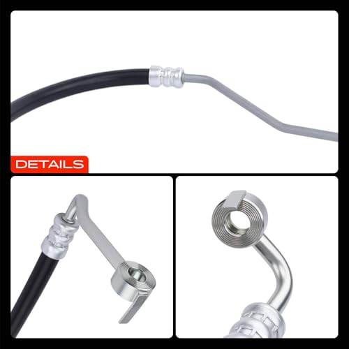A-Premium Power Steering Pressure Hose Line Assembly Compatible with Mazda CX-7 CX7 2007 2008 2009 2010 2011 2012, 2.3L Gas, with Washer, Pump To Rack/Gear by A-Premium - Image 9