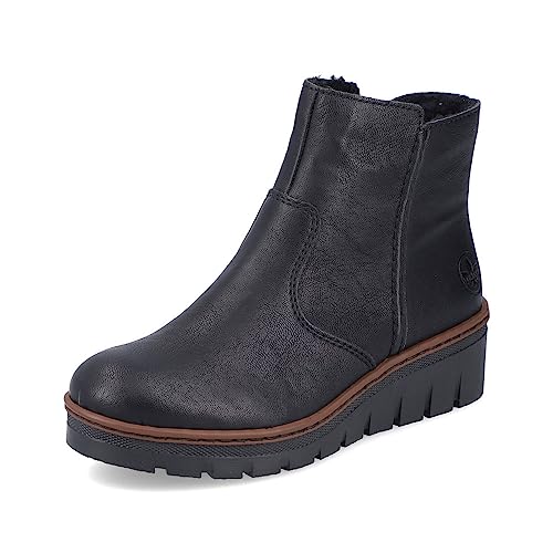 Bottines Rieker Femme X9165 chaussures montantes dame confort