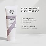 No7 Airbrush Away Face Primer - Hydrating Makeup Primer with Hyaluronic Acid - Helps to Smooth the Appearance of Fine Lines & Wrinkles for Seamless Makeup Application (30ml) - Image 2