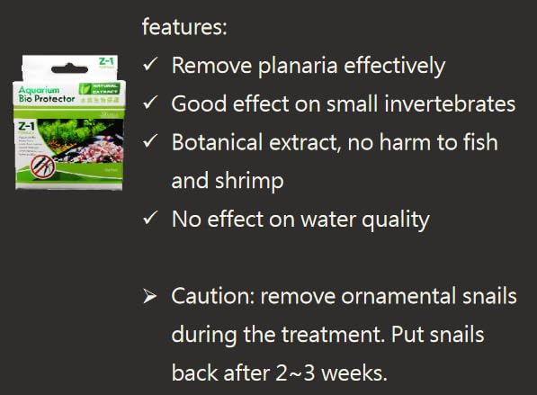 NO MORE PLANARIA! SL-Aqua Z1 Aquarium Bio Protector, Proven Safe Formula - Image 3