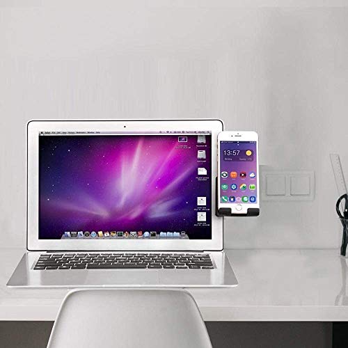 Mobile Phone Holder, That Clip On Monitor For Laptop Or Desktop Within 25Mm Thickness, Cell Phone Stand Smart Phone Dock Mobile Mounts Phone Clip For Universal Computer Display, Cell Phone Mount #TOP6