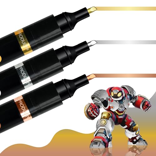 COORIART chrome markers set in bronze, silver, gold