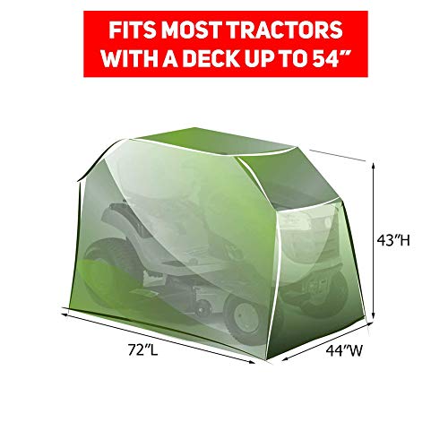 Abdeckung für Aufsitzrasenmäher, wasserdichte Hochleistungs-Traktorabdeckungen für UV-Schutz, wasserdichte Abdeckung für Aufsitz-Gartentraktor