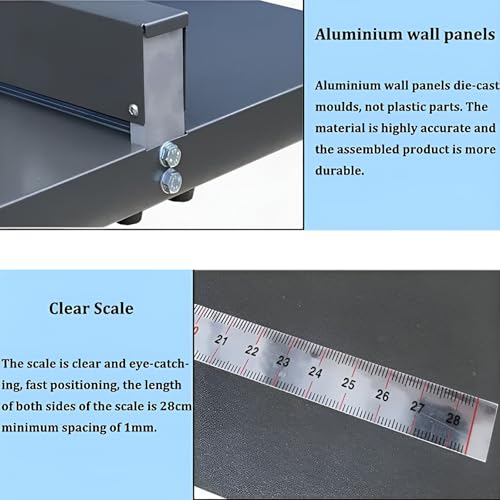 Machine de pâte manuelle 350 mm à double bloc réglable pour pliage net