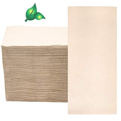 Compostable Biodegradable Eco Dinner Napkins (150 Pack)