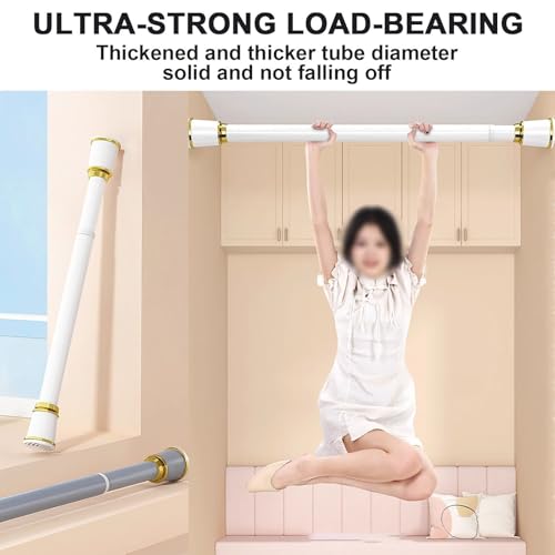 Barre de douche extensible universelle grise et ajustable sans perçage - 7