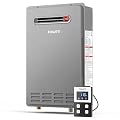 FOGATTI Propane Tankless Water Heater Outdoor - Up to 5.1 GPM 120,000 BTU Instant Hot CSA Certified Compact Design Tankless Water Heater for 2-4 Outlet Points - Instagas Comfort 120S Series