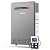FOGATTI Natural Gas Tankless Water Heater - Outdoor Installation 8.1 GPM, 180,000 BTU White Instant Hot Water Heater, InstaGas Comfort 180S Series