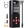 GOOLOO AP150 Tire Inflator Portable Air Compressor, 2X Faster 150PSI Cordless Air Pump for Car Tires with Auto-Shutoff, Portable Tire Pump with Digital Pressure Gauge for Car, Motorcycle,Bike, Ball