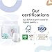 ECO BOOM Diapers, Viscose from Bamboo Diapers, Natural Soft Disposable Nappies for Infant, Size 4 Suitable for 20 to 31lb (Large - 30 Count)
