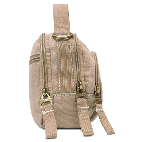 Pochete Bolsa Transversal Bag Unissex Masculina Feminina 15l (Creme)