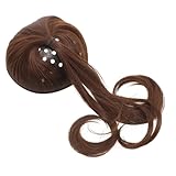 Healvian Extensiones de Cabello con Peluca para Mujer de Caballo para Dar Volumen Pieza de Cabello Cómoda Y Agradable para La Piel