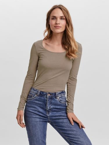 VERO MODA VMMAXI My LS Soft Long U-Neck NOOS – Ansicht 2