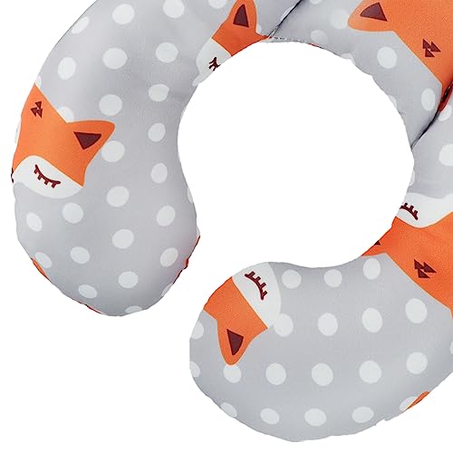 Reisekissen Baby Nackenkissen Kinderwagen Nackenstützkissen Ergonomisch Nackenstütze Weich Nackenpolster Babybett Stützfunktion Nackenhörnchen Kindersitz Schlafkissen Neugeborene Travel Neck Pillow