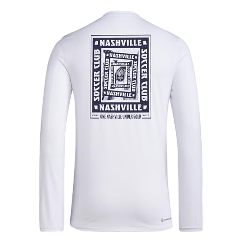 adidas Men's Nashville SC Pre-Game Long Sleeve T-Shirt2