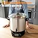 24.5QT Premium Stainless Steel Electric Water Bath Canner - Large-Capacity Digital Electric Canner with LCD Display, Adjustable Temp 86-212°F & Timer for Canning, Making Jams, Sauces, Pickles, Soups