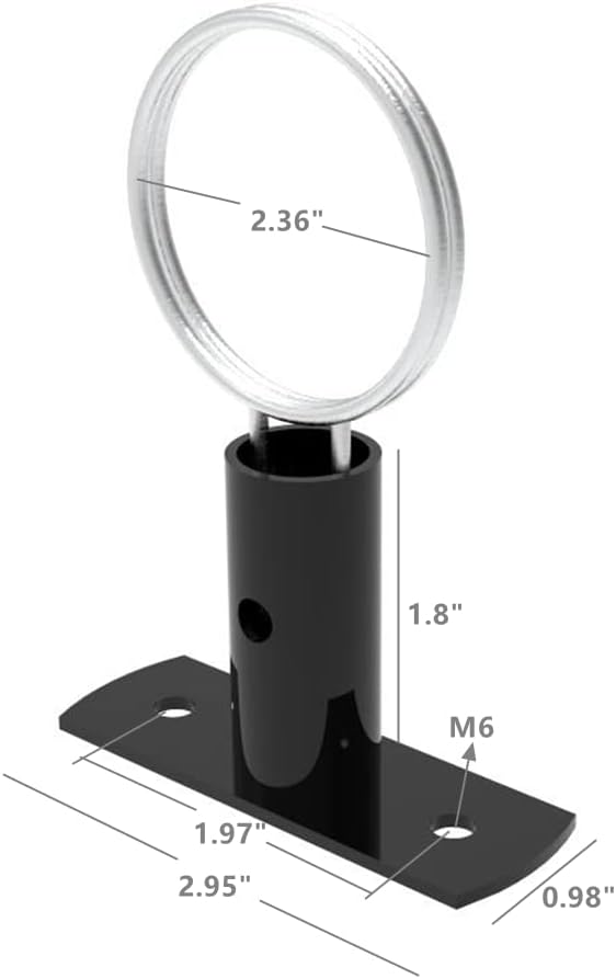 Top Mount Sign Holder Pigtail 10077+11705pigtail-2D