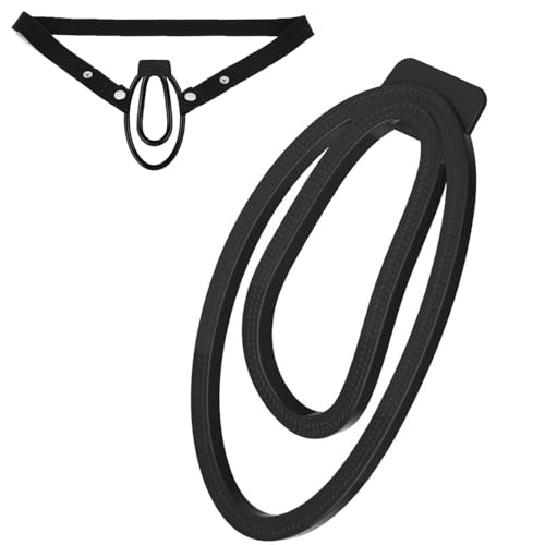 Male Chastity Cage Lock Device Penis Clip Panty Lock Cage for Sissy Labia Camel Toe Simulator Male Mimic Female Pussy Chastity Clip Plastic Training Clip Adult Sex Toys