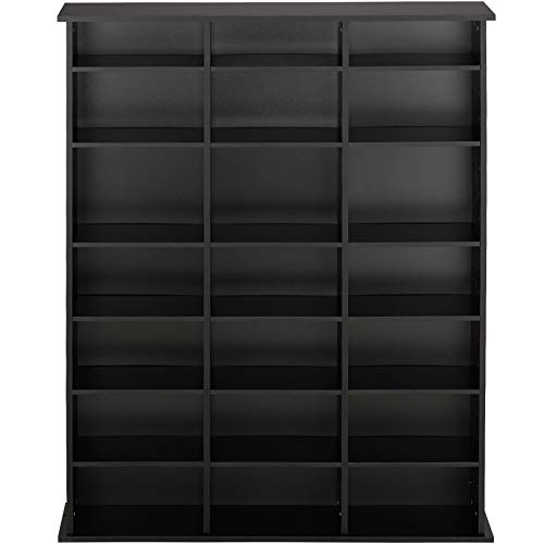 Bibliothèque manga grande taille en bois TecTake pour CD/DVD/Manga avec 18 tablettes - Diverses couleurs – Image 5