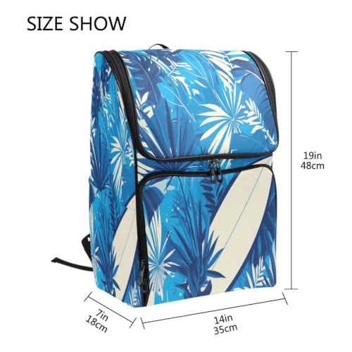 Sac à dos grande capacité bleu avec compartiment ordinateur pour jeunes - 6