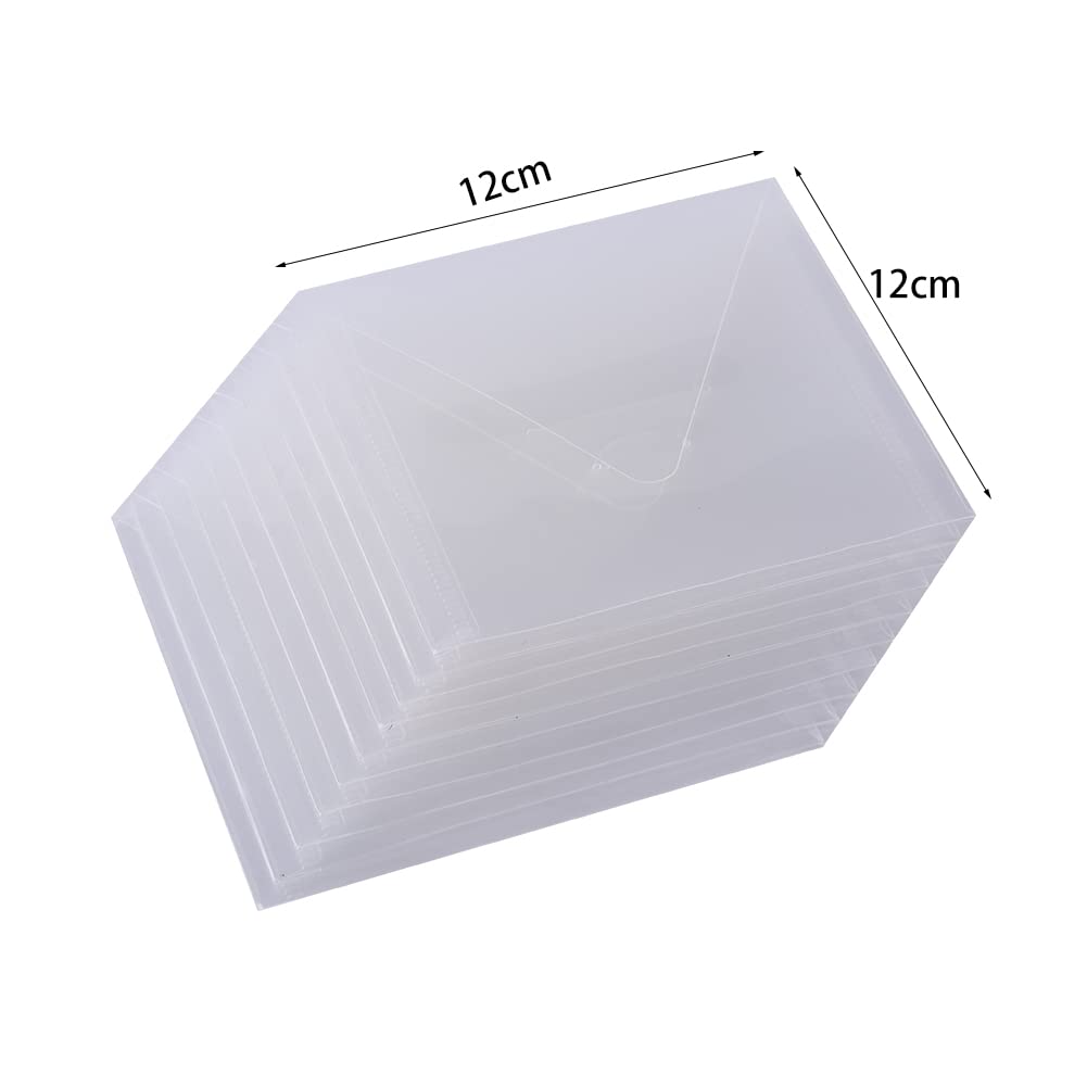 Sacchetti Con Chiusura Magnetica 10pz - 17.8x12.7cm Per Fustelle, Timbri E Materiale Craft - Foto 4