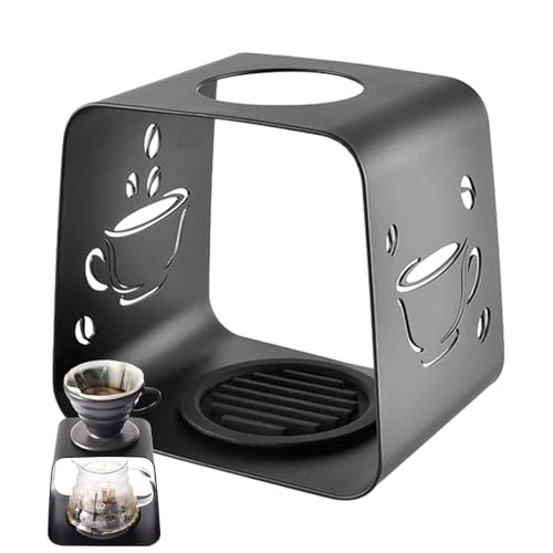 Soporte de de café - Estación de de tamaño compacto de acero - Soporte de para verter | Para senderismo y viaje, mujeres, jóvenes, adolescentes y niñas
