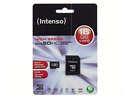 Preisvergleich Produktbild 16GB MicroSDHC Intenso Class10