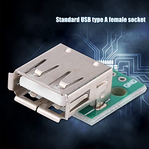 10 piezas Conector USB Tipo A hembra para prototipos miniatura 4