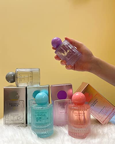 Image of MINISO Perfume for Women, EDT Luxury Perfume with Long Lasting Fragrance for Everyday Wear, Floral and Fruity Fresh Scent,Colorful World Serie (Morden Chypre),50ML