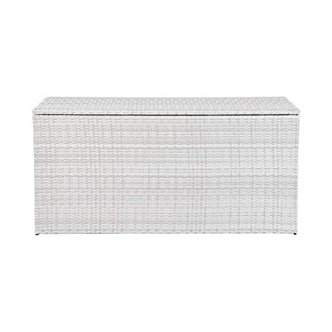 BackYard Furniture Siena Maintenance-Free Rattan Garden Furniture Cushion Box, Natural, 149x76x70 cm Cover