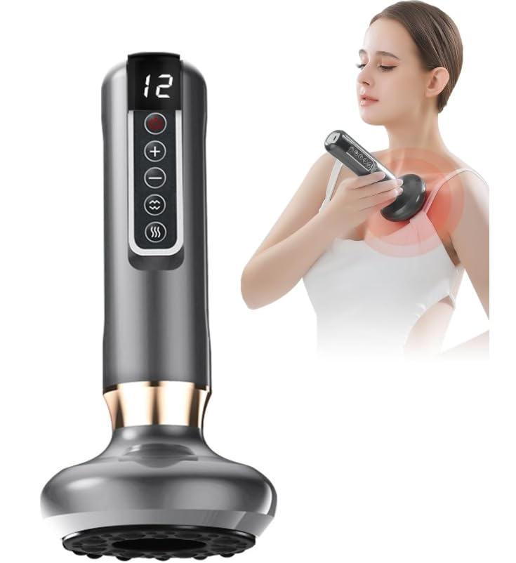 AISEELY Masajeador de celulitis, ventosa para limpiar los meridianos, dispositivo de celulitis, moldeador corporal ajustable para el abdomen, masajeador anticelulitis