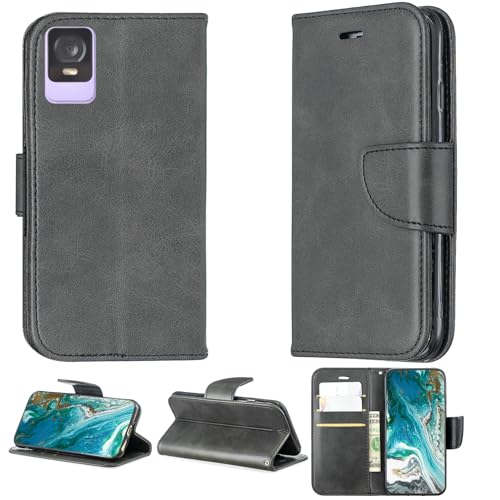 bojioderf Coque pour Qilive Smartphone 6 4g Q2-23 Coque Compatible avec Qilive Smartphone 6 4g Q2-23 Coque Étui Housse Case Support YZW Black