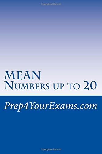 MEAN - Numbers up to 20 (MMMR)