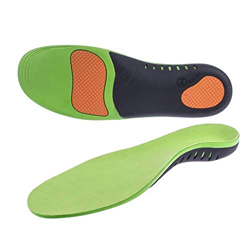 Orthotics Insoles Arch Support Inserts (2 Pairs) Comfort Sports Insoles Plus Support Anti-Fatigue