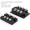 DFA Inverter Diode Bridge Rectifier 200A A160 High Power 6 Terminals Current Conversion Module, Copper Base PC Rectifier Bridge Controllable Module (DFA200AA160)