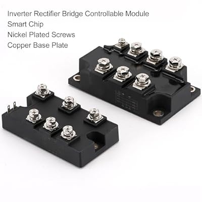 DFA Inverter Diode Bridge Rectifier 200A A160 High Power 6 Terminals Current Conversion Module, Copper Base PC Rectifier Bridge Controllable Module (DFA200AA160)