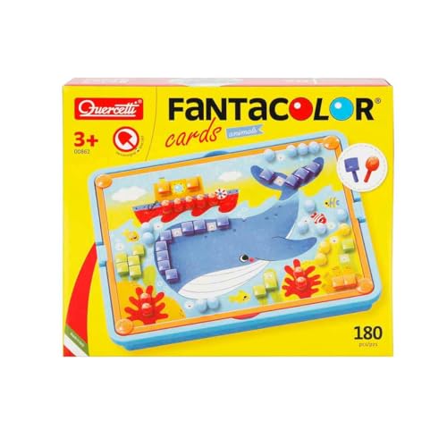 Jeu de mosaïques Quercetti FantaColor : l'activité calme idéale du mercredi
