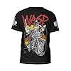 Men's Wasps Music Band T-Shirt Simple Basic Short-Sleeve Tops Summer Cool Comfortable Tshirt Multicoloured 3XL #4