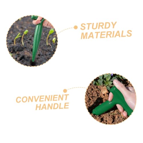 NUOBESTY Herramienta de Jardín Manual Perforación de Kit de Trasplante y Fabricada Resistente Ergonómico - imagen 7